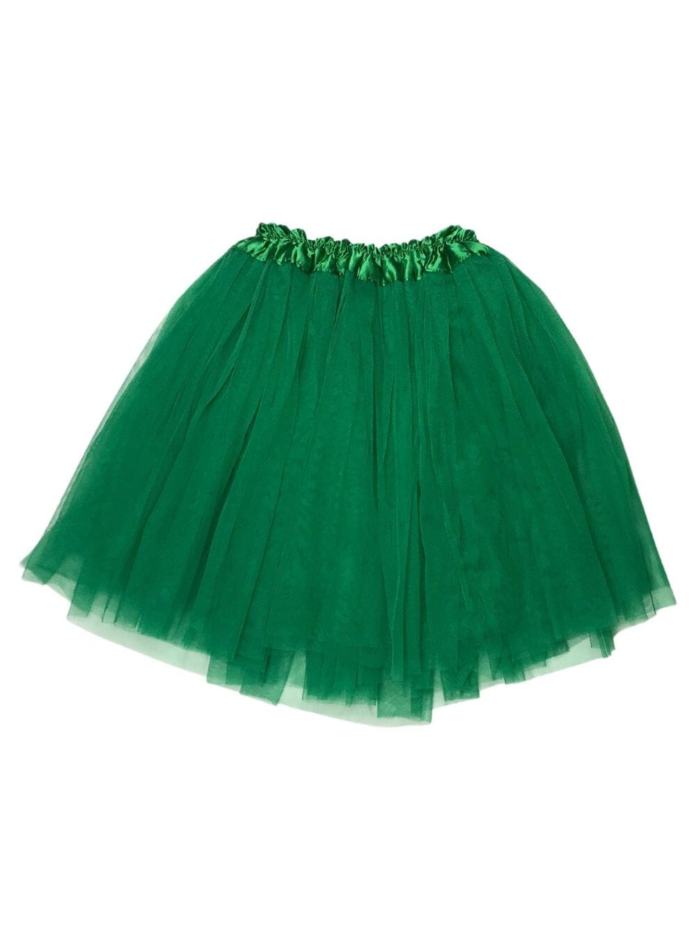Pine Green Plus Size Adult Tutu Skirt - Women's Plus Size 3- Layer Basic Ballet Costume Dance Tutus - Sydney So Sweet