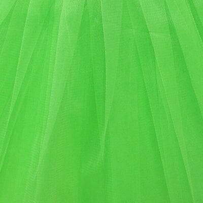 Lime Green Tutu Skirt for Women – 3-Layer Tulle Ballet Skirt for Costume, Dress-Up, Dance, & Cosplay - Sydney So Sweet