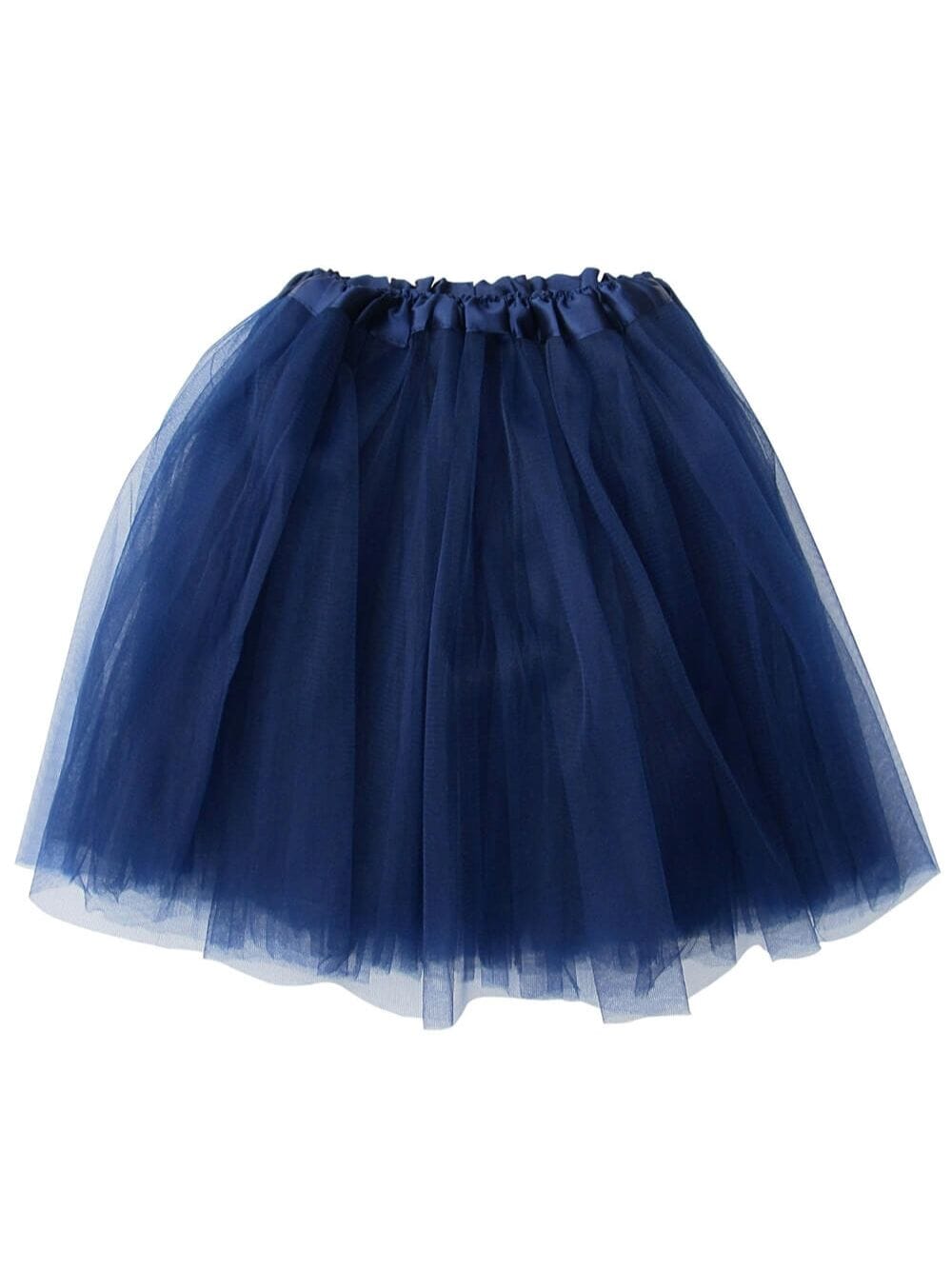 Navy Blue Tutu Skirt for Adult - Women&#39;s Size 3-Layer Basic Ballet Costume Dance Tutus - Sydney So Sweet