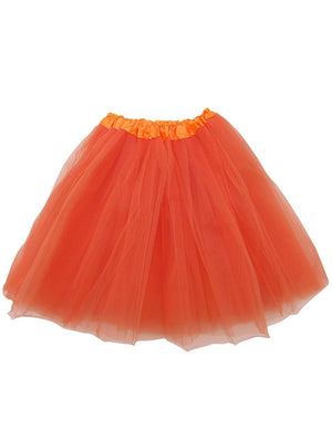 Orange Tutu Skirt for Adult - Women's Size 3-Layer Basic Ballet Costume Dance Tutus - Sydney So Sweet