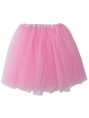 Pink Tutu Skirt for Adult - Women's Size 3-Layer Basic Ballet Costume Dance Tutus - Sydney So Sweet