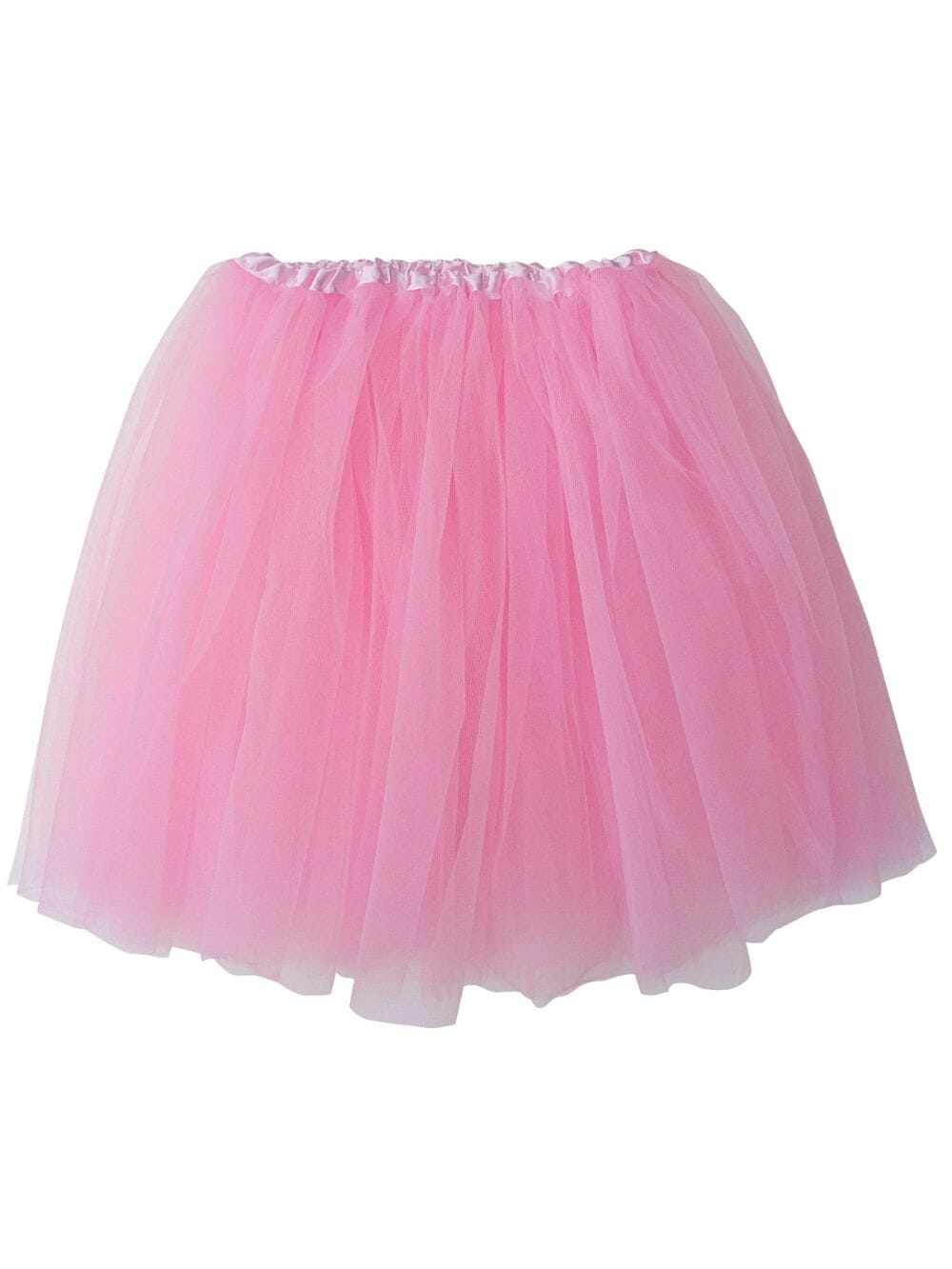 Plus Size Pink Tutu Skirt - Plus Size 3-Layer Tulle Skirt Dress Up Tutus for Women - Sydney So Sweet