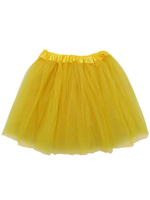 Yellow Plus Size Adult Tutu Skirt - Women's Plus Size 3- Layer Basic Ballet Costume Dance Tutus - Sydney So Sweet