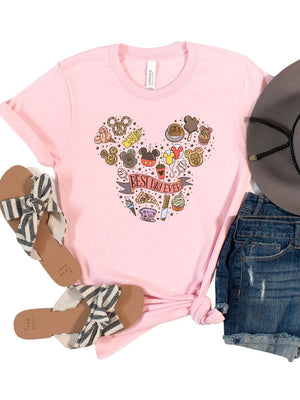 Best Day Ever Disney Snacks Mom T-Shirt Bella + Canvas Unisex Jersey Short Sleeve Tee - Many Colors - Sydney So Sweet