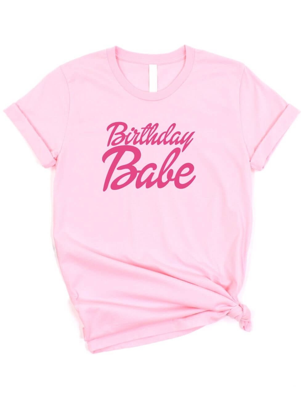 Birthday Babe Girls' Cotton Barbie Style Birthday T-Shirt - 3 Colors - Sydney So Sweet