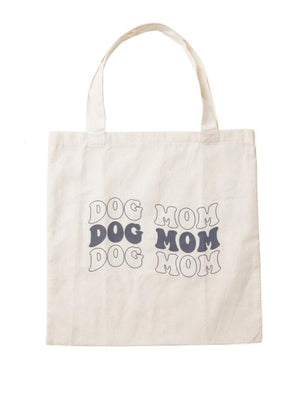 Dog Mom Canvas Tote Bag - Sydney So Sweet