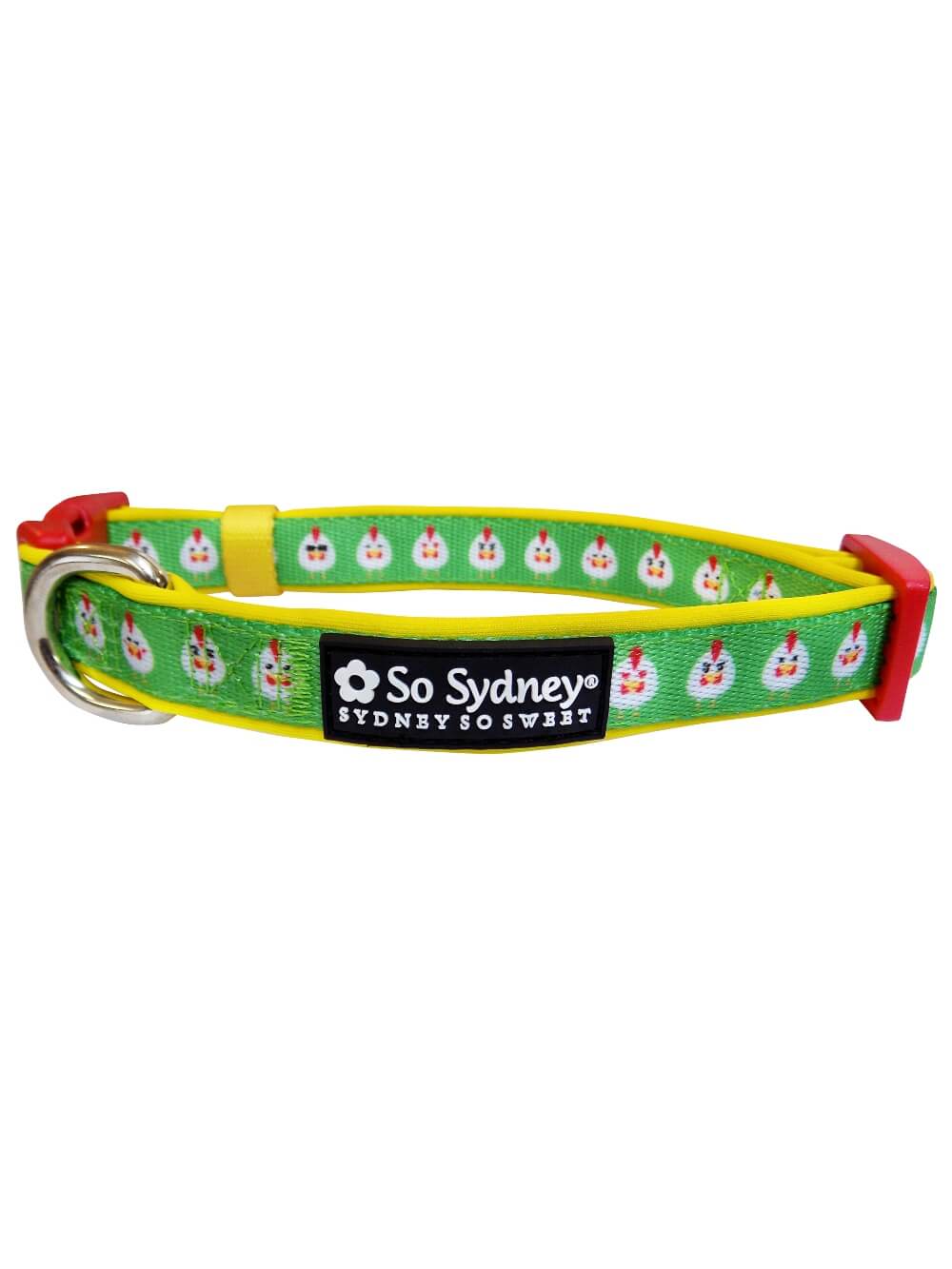 Chickens in a Row Fashionable & Fun Dog Collar - Sydney So Sweet