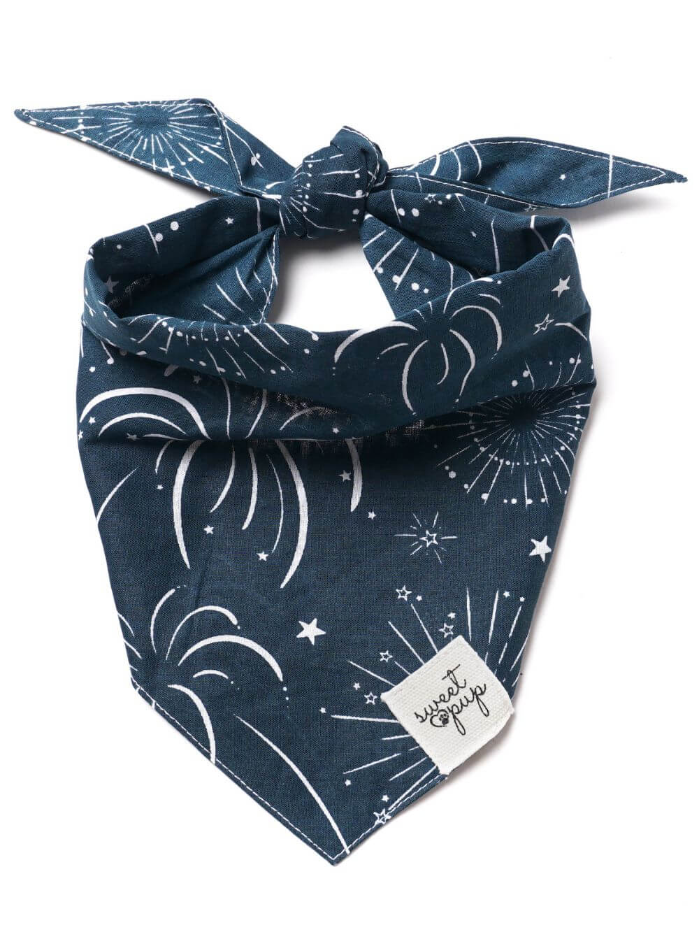 Navy blue deals dog bandana