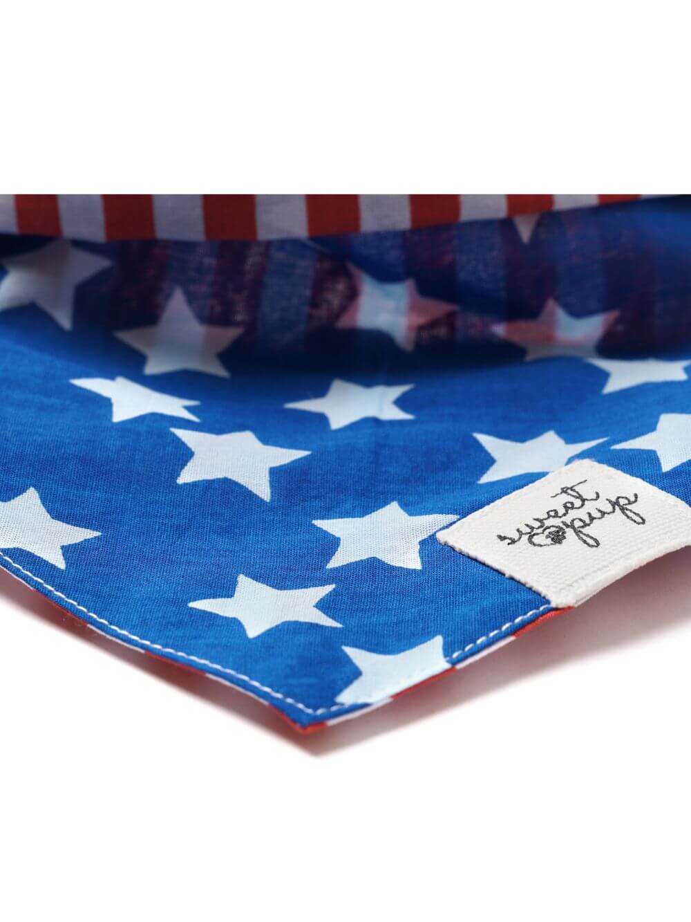 Dog Bandana - Patriotic American Flag Reversible - Sydney So Sweet