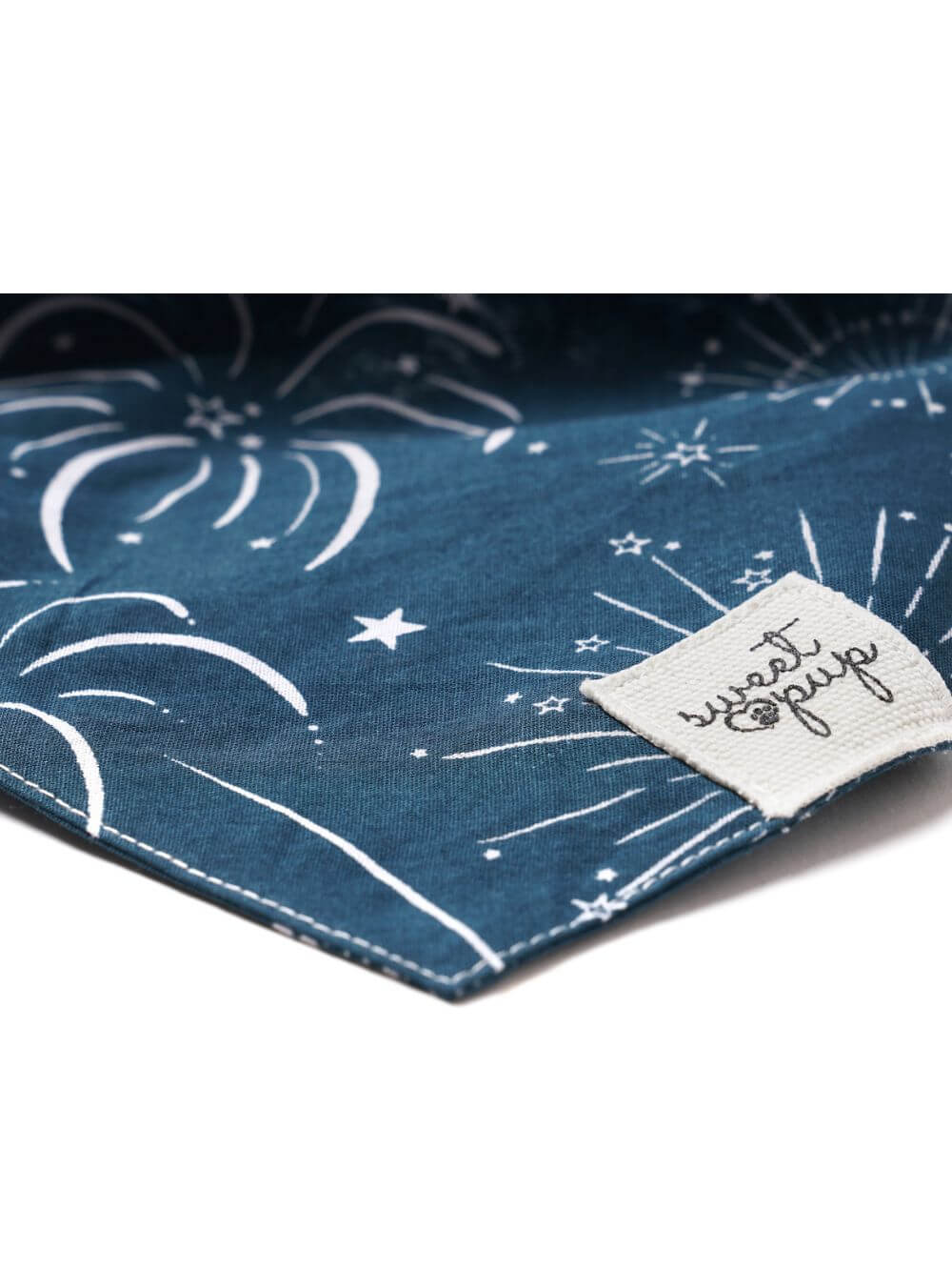 Dog Bandana - Midnight Blue Fireworks - Sydney So Sweet