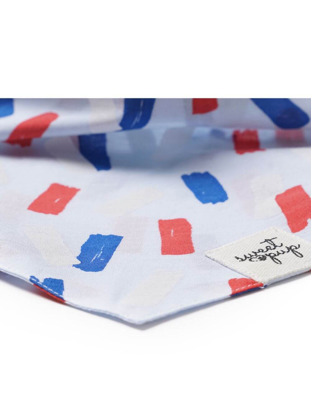 Dog Bandana - Summer Dazzle Red & Blue - Sydney So Sweet