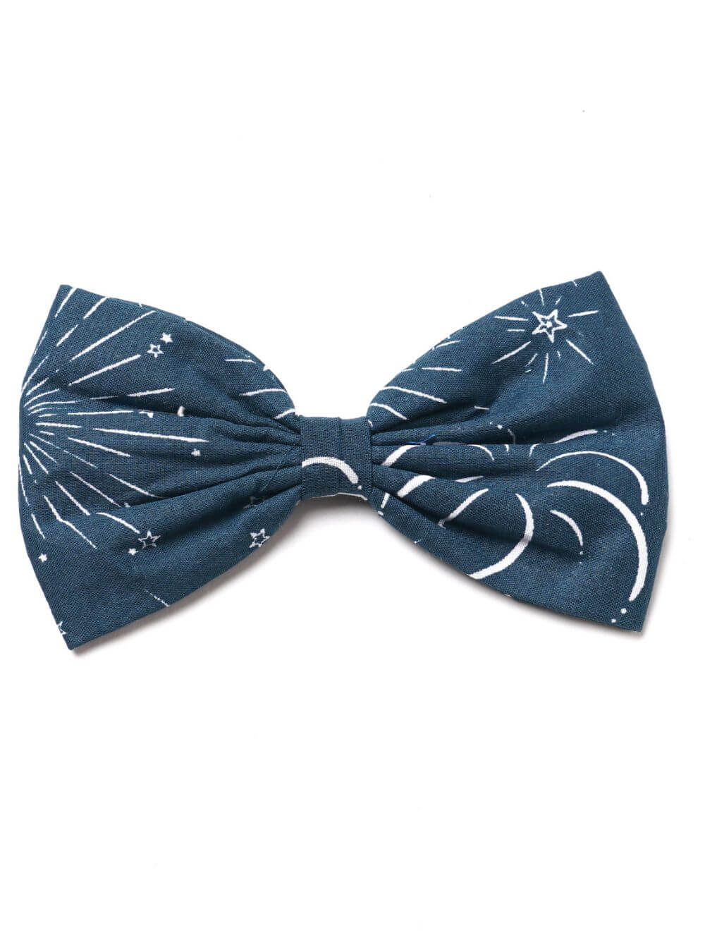 Dog Bow Tie - Midnight Blue Fireworks - Sydney So Sweet