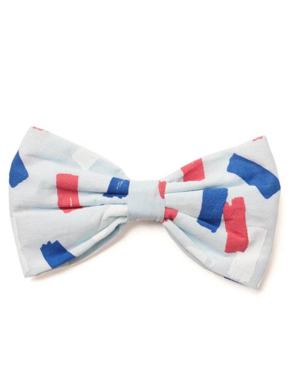 Dog Bow Tie - Summer Dazzle Red &amp; Blue - Sydney So Sweet