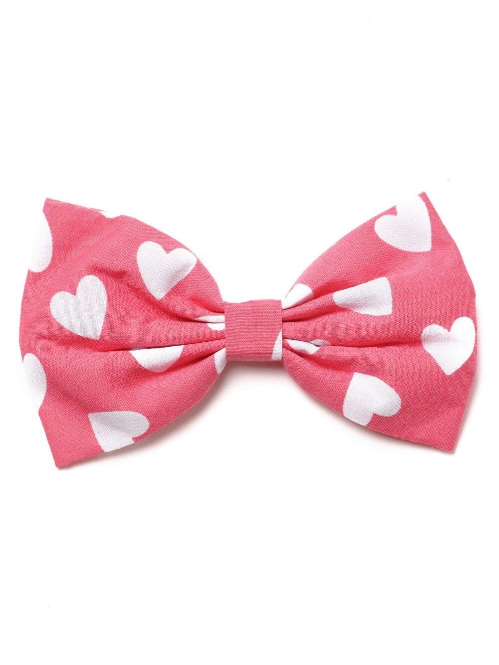 Dog Bow Tie - Whole Lotta Love Hot Pink Heart - Sydney So Sweet