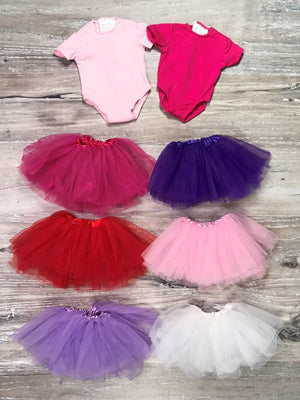 Doll Tutu or Leotard - 3 Layer Tulle Skirt or Dance Outfit for 18 Inch Dolls - Sydney So Sweet