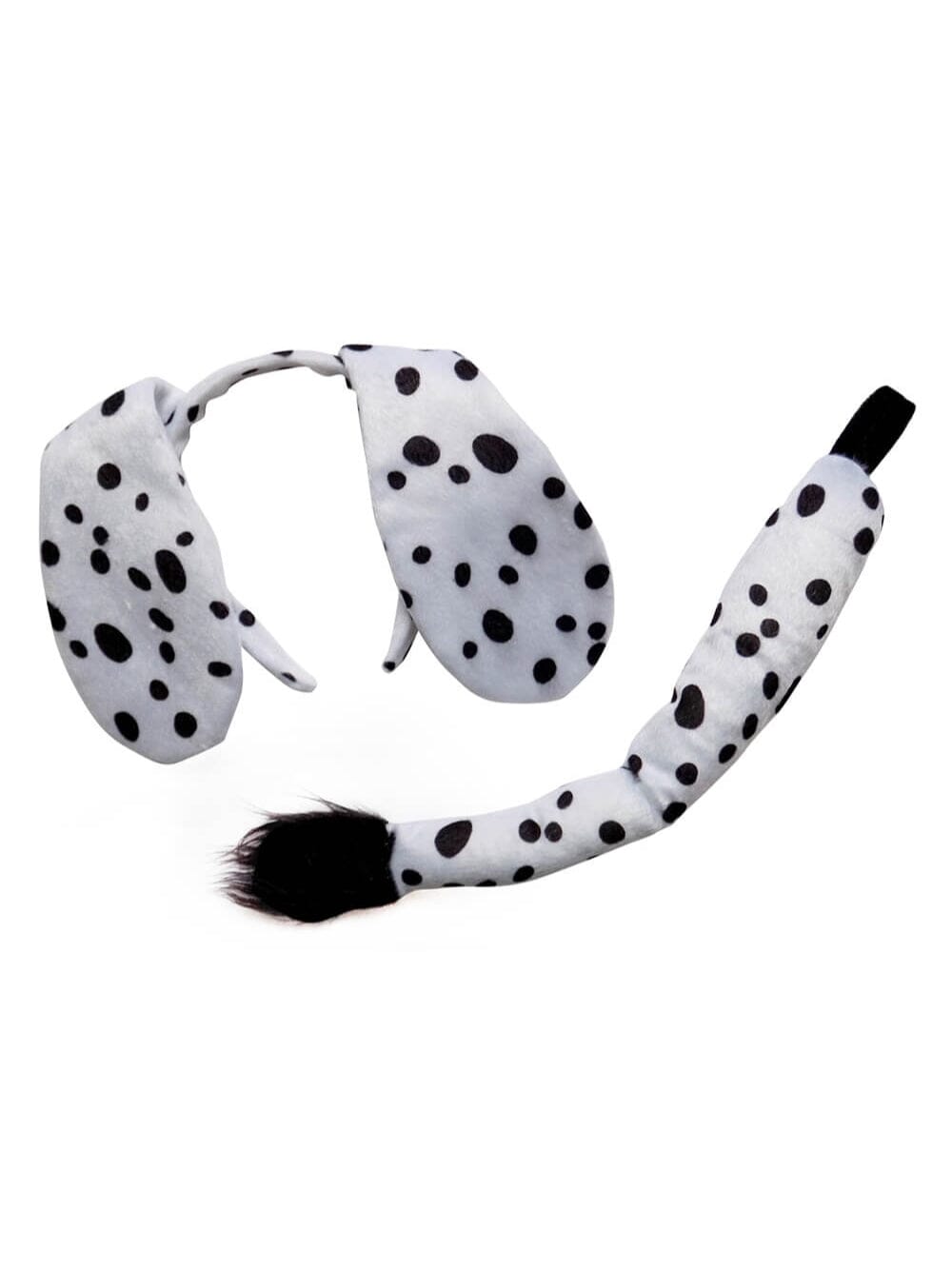 Girls Dalmatian Costume - Complete Kids Costume Set with Polka Dot Tutu, Tail, & Headband Ears - Sydney So Sweet