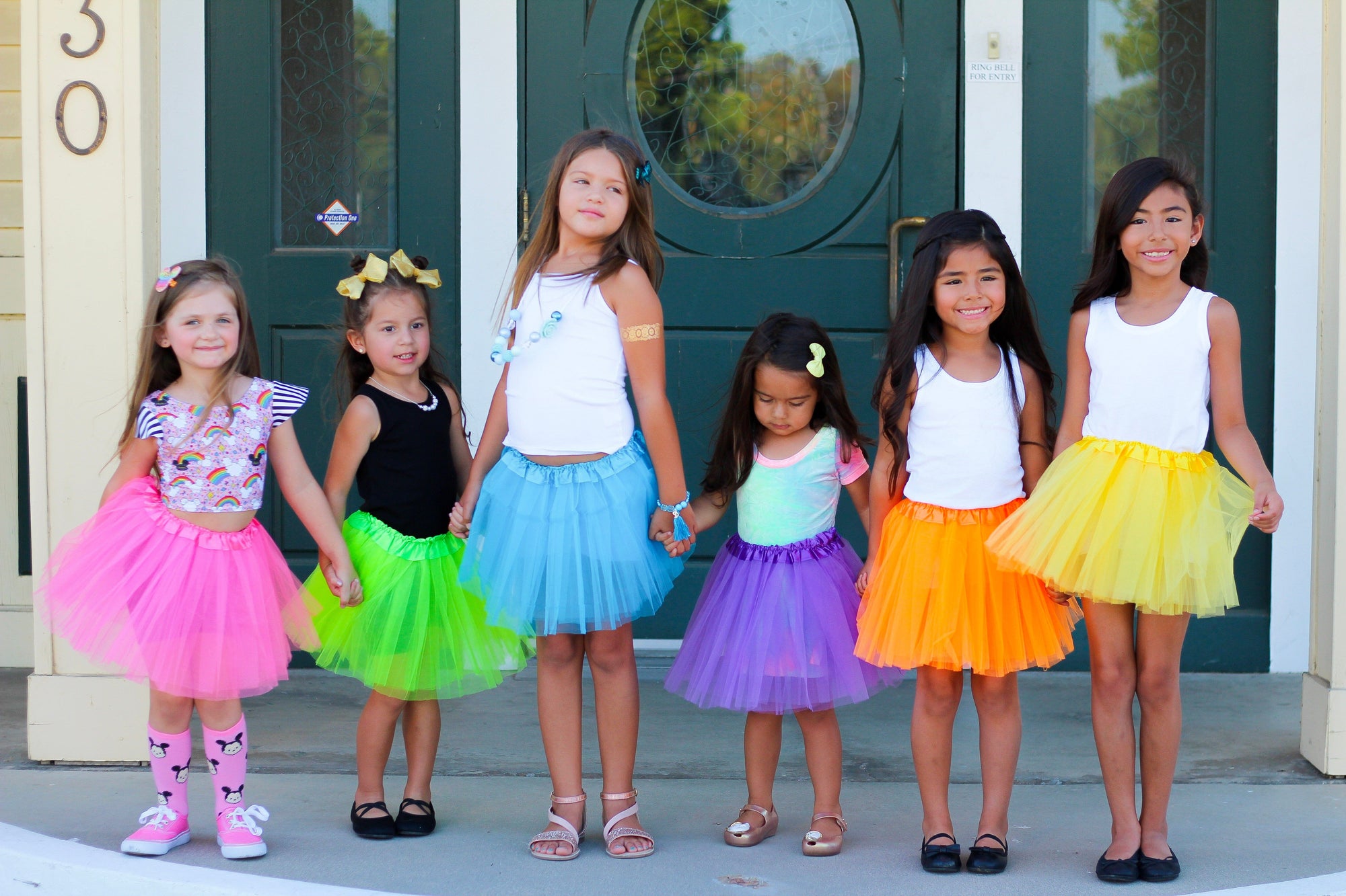 Yellow Tutu Skirt - Kids Size 3-Layer Tulle Basic Ballet Dance Costume Tutus for Girls - Sydney So Sweet