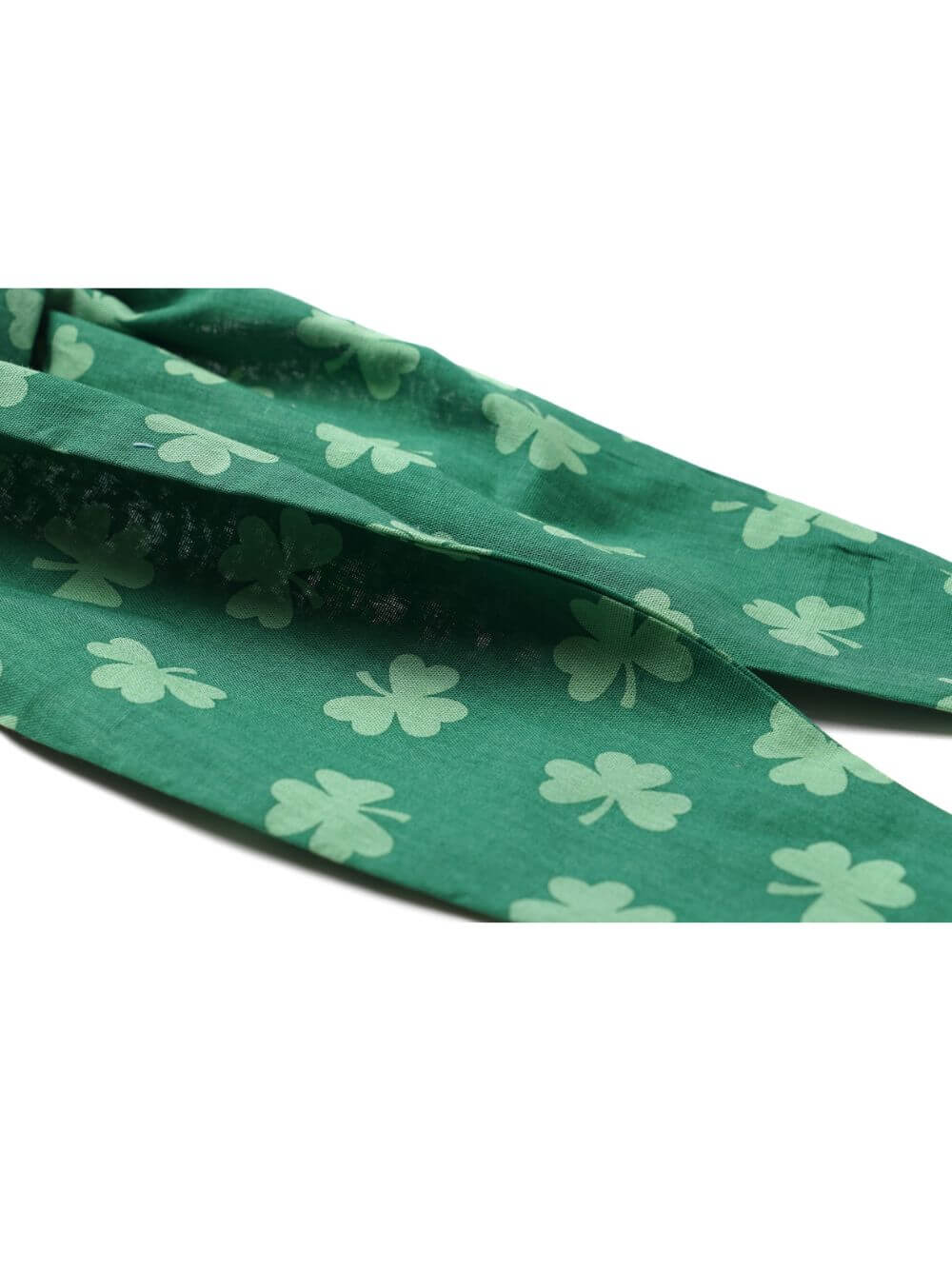 Hair Wrap - Shamrock Green Plaid Reversible - Sydney So Sweet