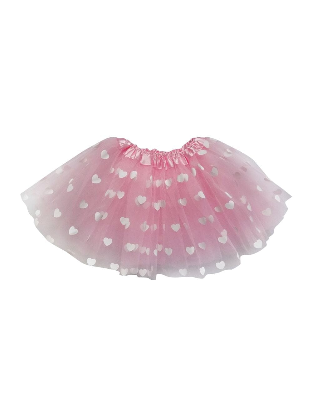 Pink Heart Valentine's Day Tutu Skirt Costume for Toddler, Girls, Women, Plus - Sydney So Sweet