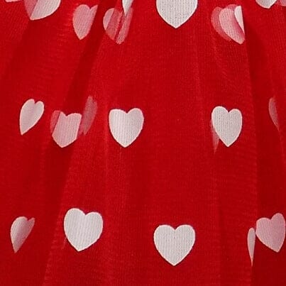 Red Heart Valentine's Day Tutu Skirt for Toddler, Girls, Women, Plus - Sydney So Sweet