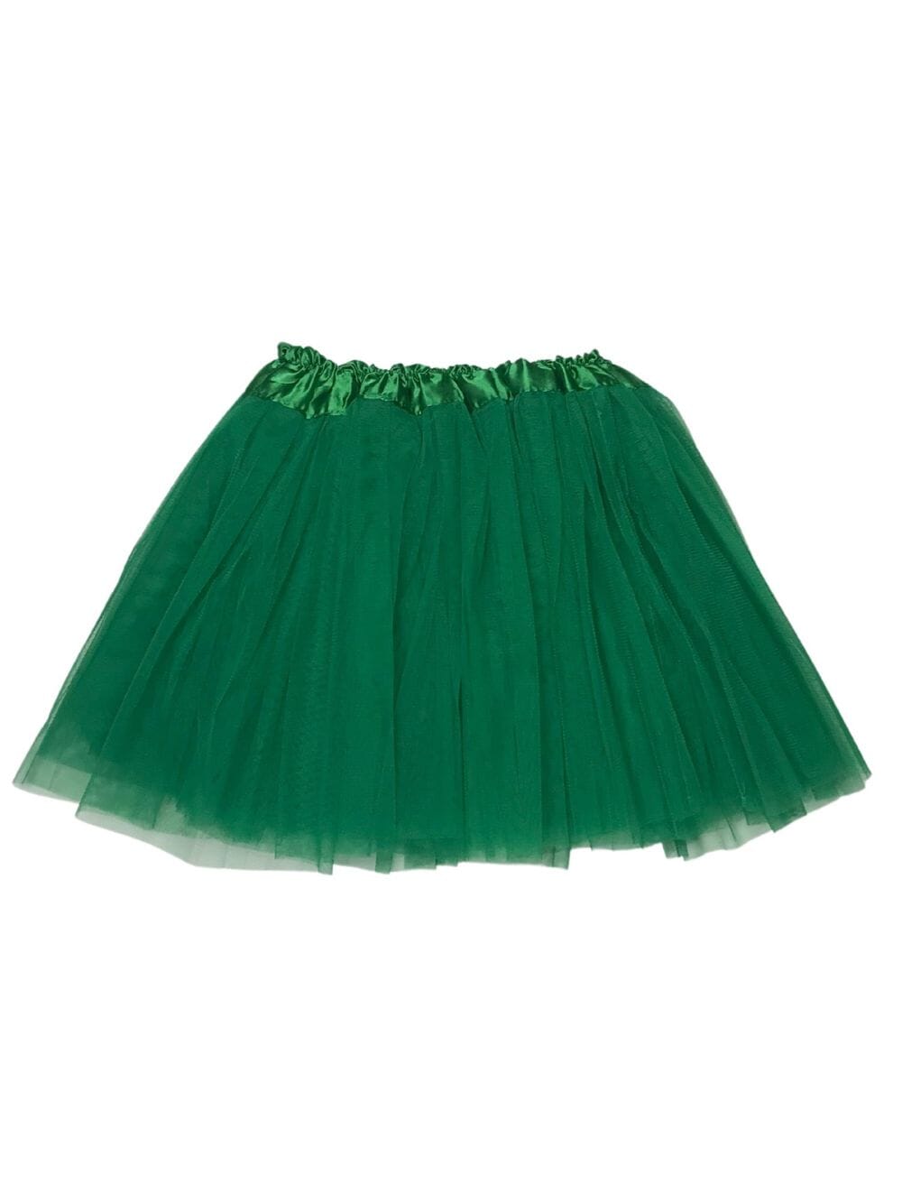 Pine Green Tutu Skirt for Girls – 3-Layer Tulle Ballet, Dance, and Dress-Up Costume Skirt - Sydney So Sweet