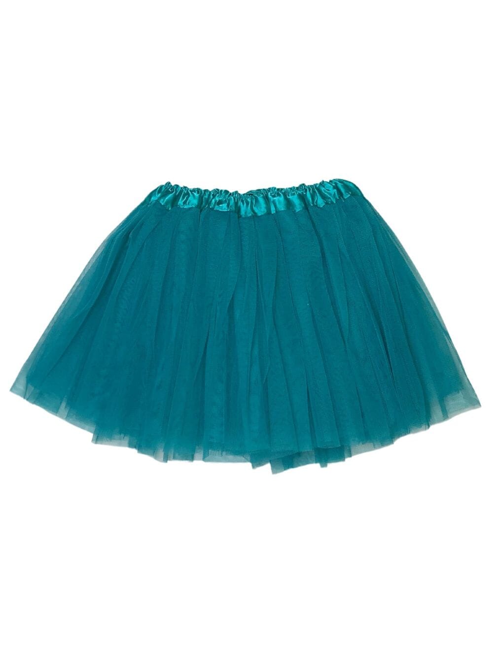 Teal Tutu Skirt - Kids Size 3-Layer Tulle Basic Ballet Dance Costume Tutus for Girls - Sydney So Sweet