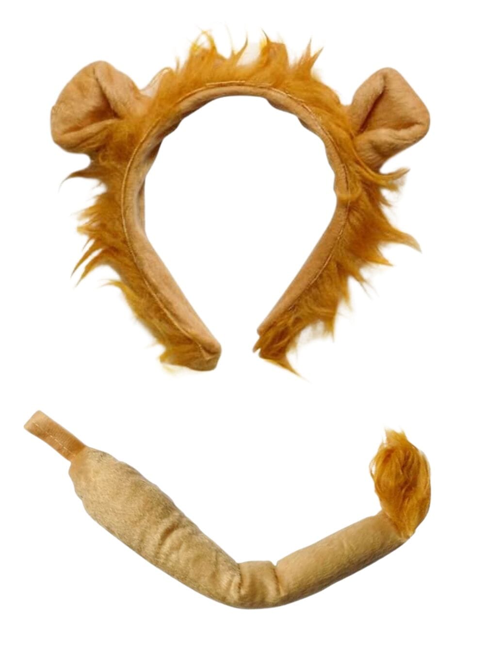 Lion Headband Ears &amp; Tail, Kid or Adult Size Costume Accessories - Sydney So Sweet