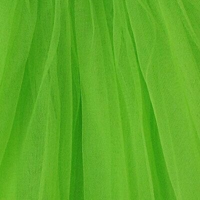 Neon Green Tutu Skirt - Kids Size 3-Layer Tulle Basic Ballet Dance Costume Tutus for Girls - Sydney So Sweet