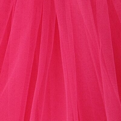 Neon Pink Tutu Skirt - Kids Size 3-Layer Tulle Basic Ballet Dance Costume Tutus for Girls - Sydney So Sweet