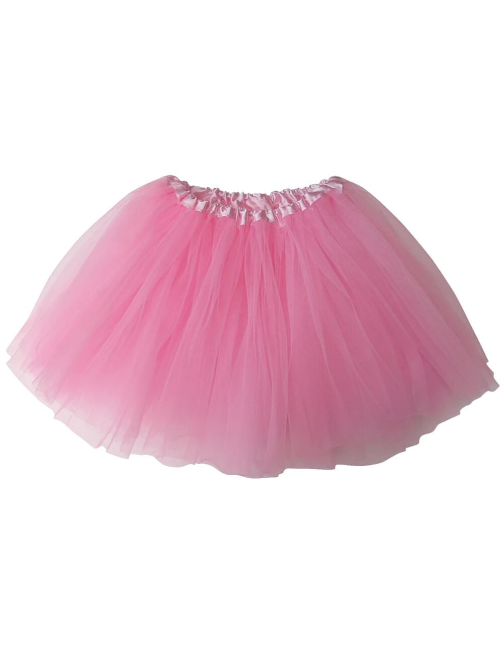 Pink Tutu Skirt for Girls – 3-Layer Tulle Ballet, Dance, and Dress-Up Costume Skirt - Sydney So Sweet