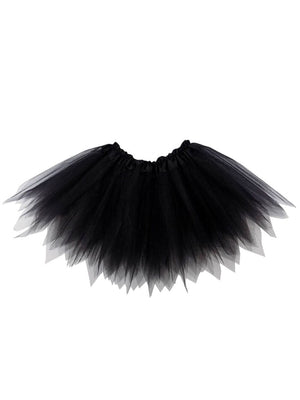 Black Fairy Costume Pixie Tutu Skirt for Kids, Adults, Plus - Sydney So Sweet