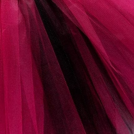 Fairy Costume Pixie Hot Pink & Black Tutu Skirt, Ships Fast Adult Plus Size