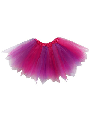 Hot Pink & Purple Fairy Costume Pixie Tutu Skirt for Kids, Adults, Plus - Sydney So Sweet
