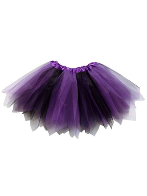 Purple & Black Fairy Costume Pixie Tutu Skirt for Kids, Adults, Plus - Sydney So Sweet