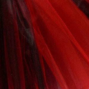 Red & Black Fairy Costume Pixie Tutu Skirt for Kids, Adults, Plus - Sydney So Sweet