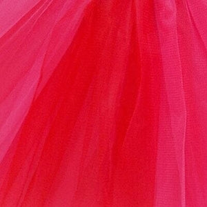 Neon Pink & Red Fairy Costume Pixie Tutu Skirt for Kids, Adults, Plus - Sydney So Sweet