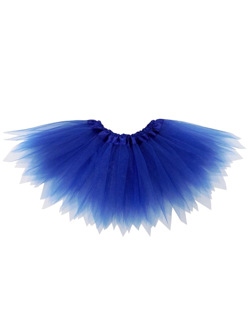 Royal Blue Fairy Costume Pixie Tutu Skirt for Kids, Adults, Plus - Sydney So Sweet