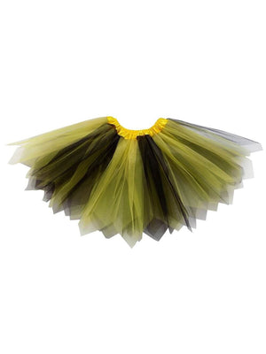 Yellow & Black Fairy Costume Pixie Tutu Skirt for Kids, Adults, Plus - Sydney So Sweet
