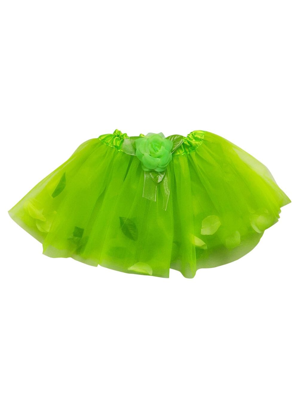 Lime Green Petal Tutu Skirt - Kids Size Tulle Basic Ballet Dance Costume Girls Tutus - Sydney So Sweet