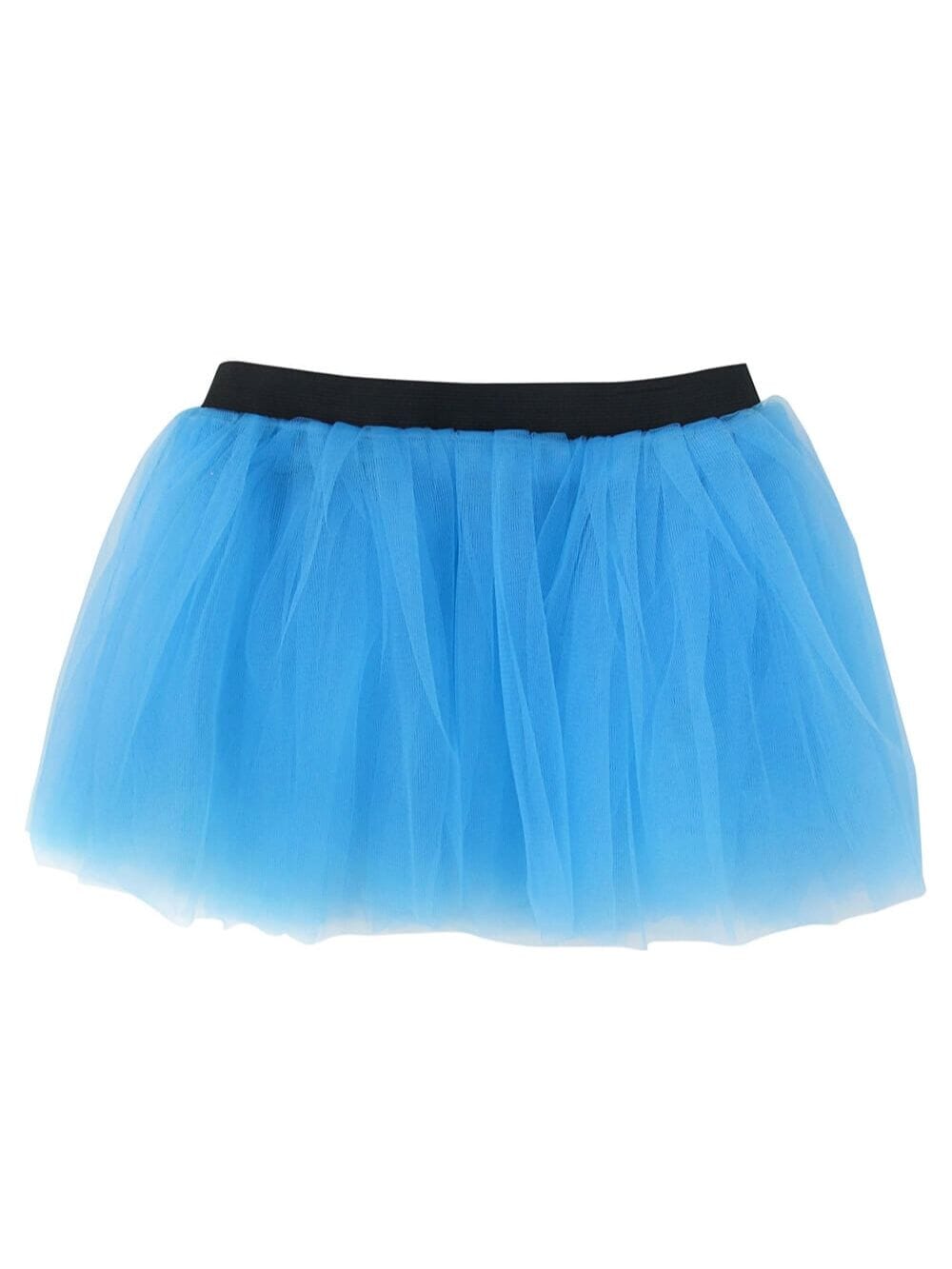 Light Blue Adult Size Women's 5K Running Tutu Skirt Costume - Sydney So Sweet