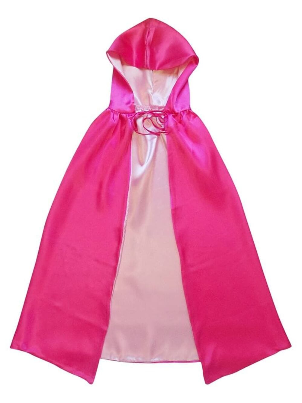 Hot Pink & Pink Hooded Cape, Superhero or Princess Reversible Hooded Cloak - Sydney So Sweet