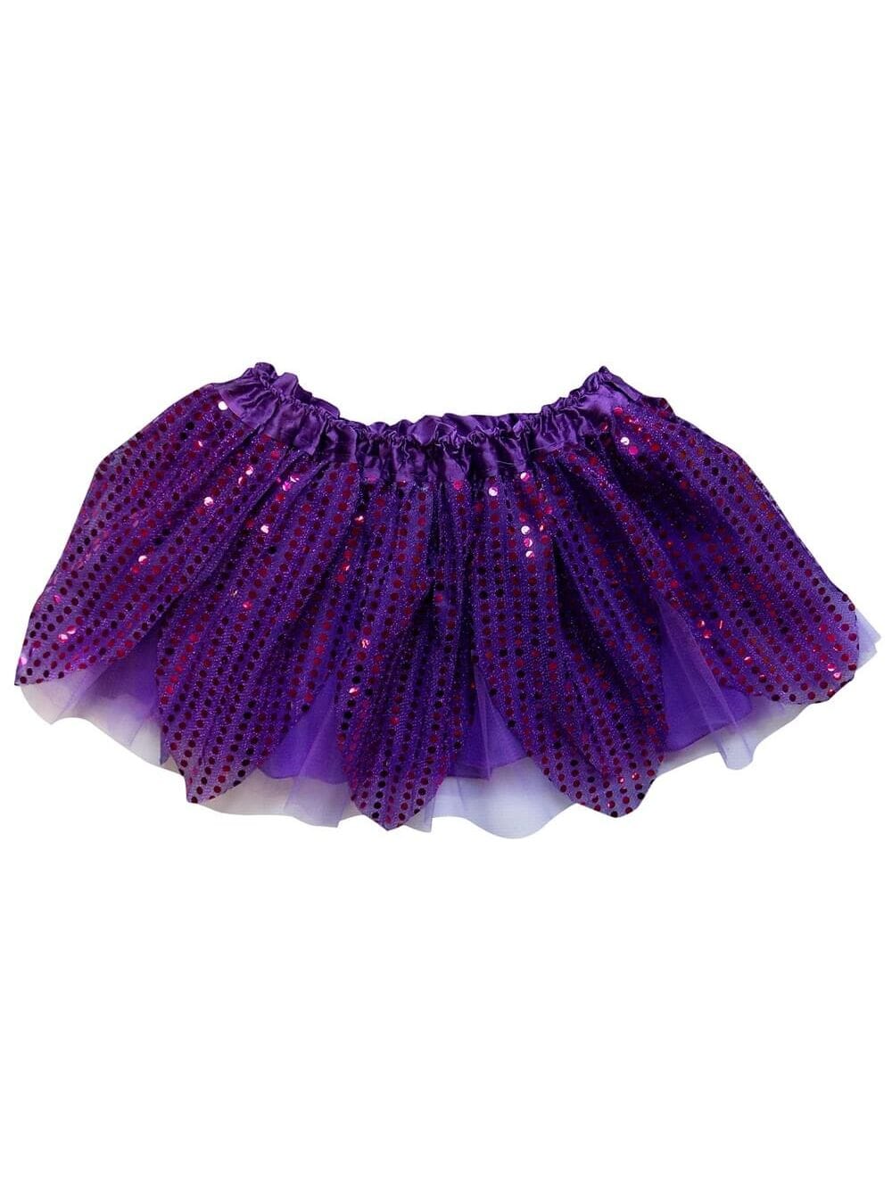 Purple Sparkle Running Tutu Skirt Costume for Girls, Women, Plus - Sydney So Sweet