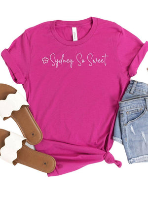 Sydney So Sweet Official T-Shirt Unisex Jersey Short Sleeve Tee - Sydney So Sweet