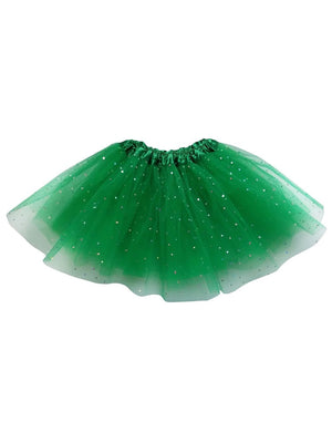 Green Sequin Heart Tutu Skirt Costume for Toddler, Girls, Women, Plus - Sydney So Sweet