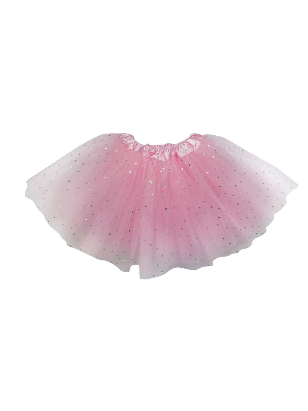 Sparkle in Pink Sequin Heart Tutu Skirt Costume for Toddler, Girls, Women, Plus - Sydney So Sweet