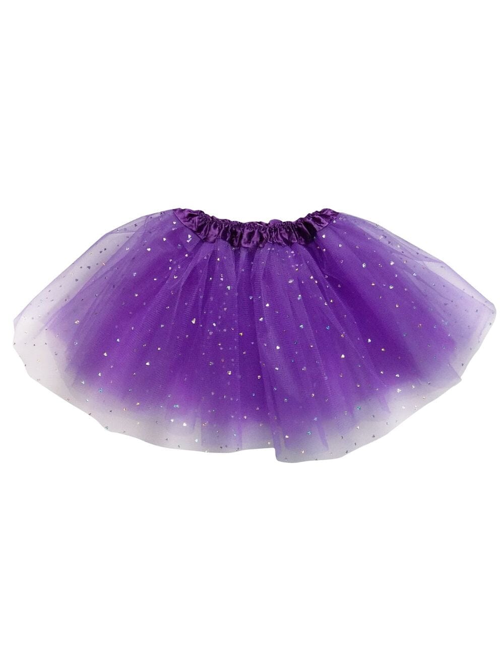 Purple Sequin Heart Tutu Skirt Costume for Toddler, Girls, Women, Plus - Sydney So Sweet