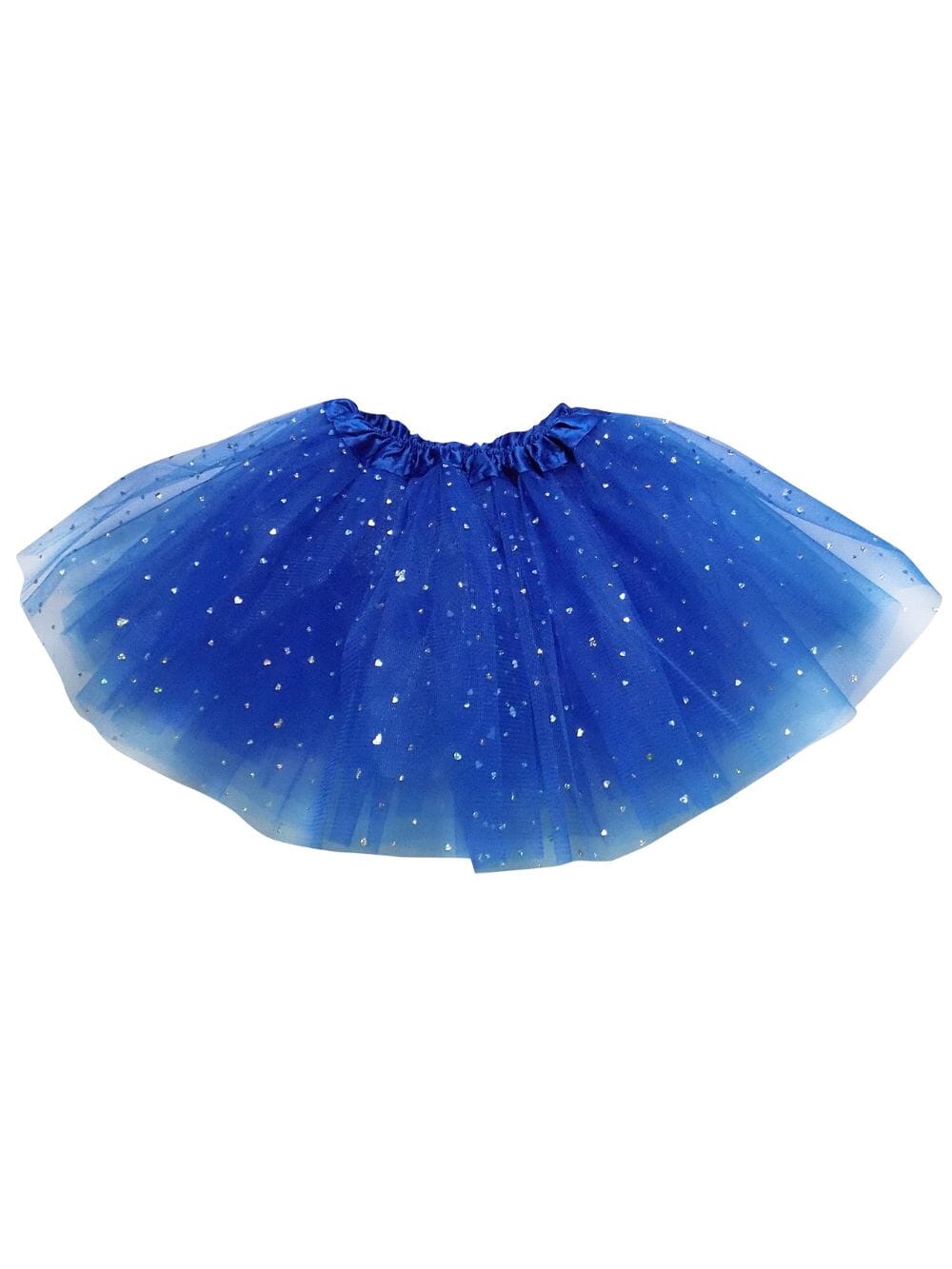 Royal Blue Sequin Heart Tutu Skirt Costume for Toddler, Girls, Women, Plus - Sydney So Sweet