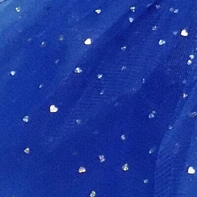 Royal Blue Sequin Heart Tutu Skirt Costume for Toddler, Girls, Women, Plus - Sydney So Sweet