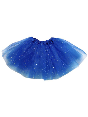 Royal Blue Sequin Heart Tutu Skirt Costume for Toddler, Girls, Women, Plus - Sydney So Sweet