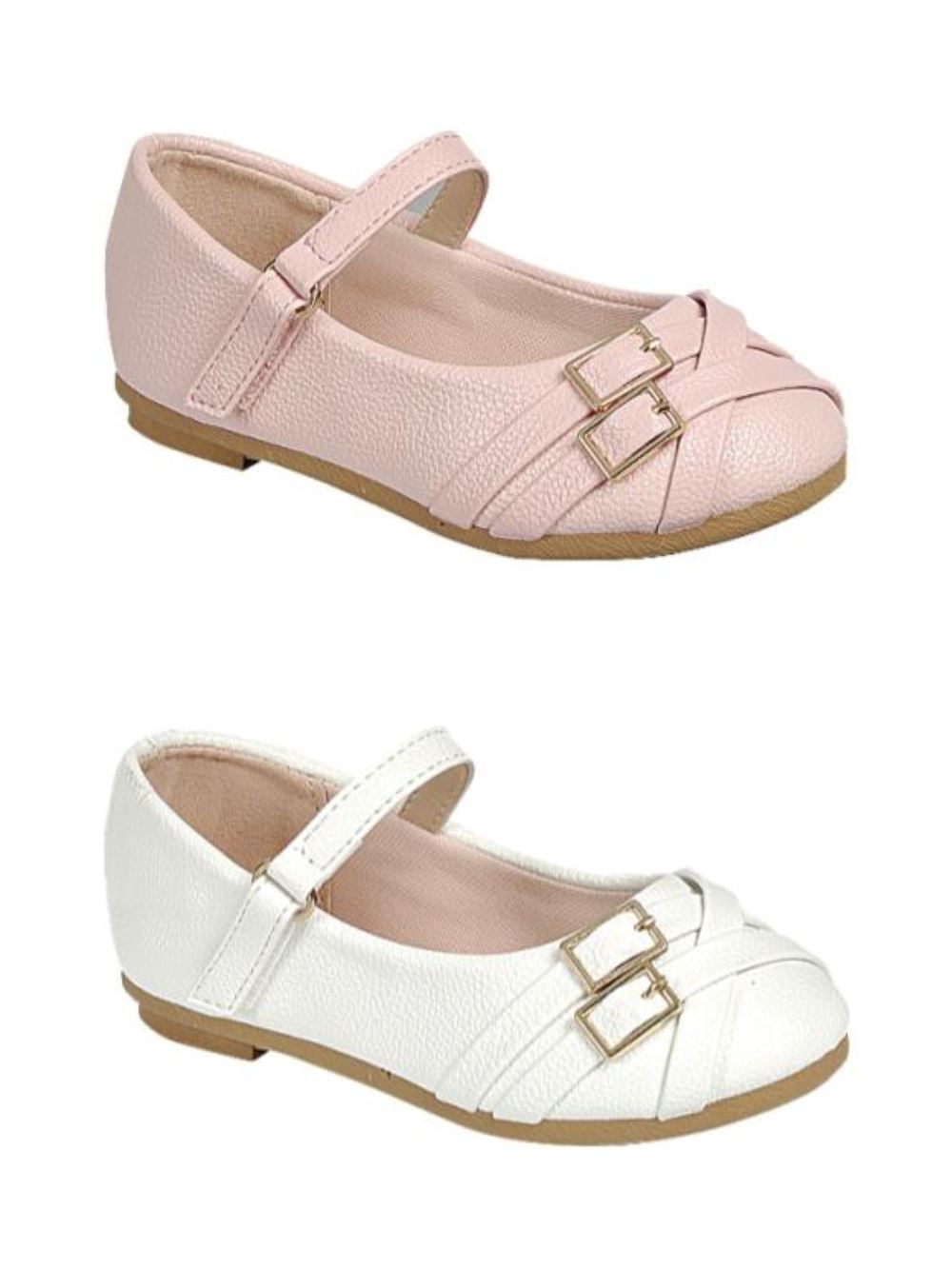 Toddler Girls Ankle Strap Ballet Flats - Sydney So Sweet